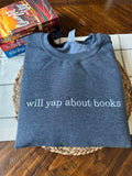 Will yap about books