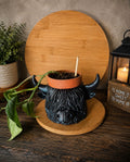 Highlander Cow Planter