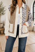 Khaki Leopard Jacket