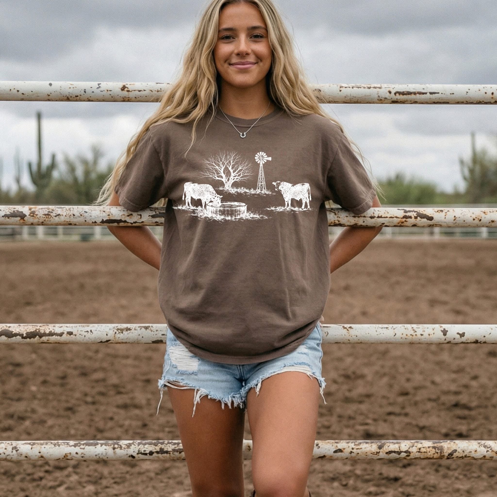 Cows in the pasture