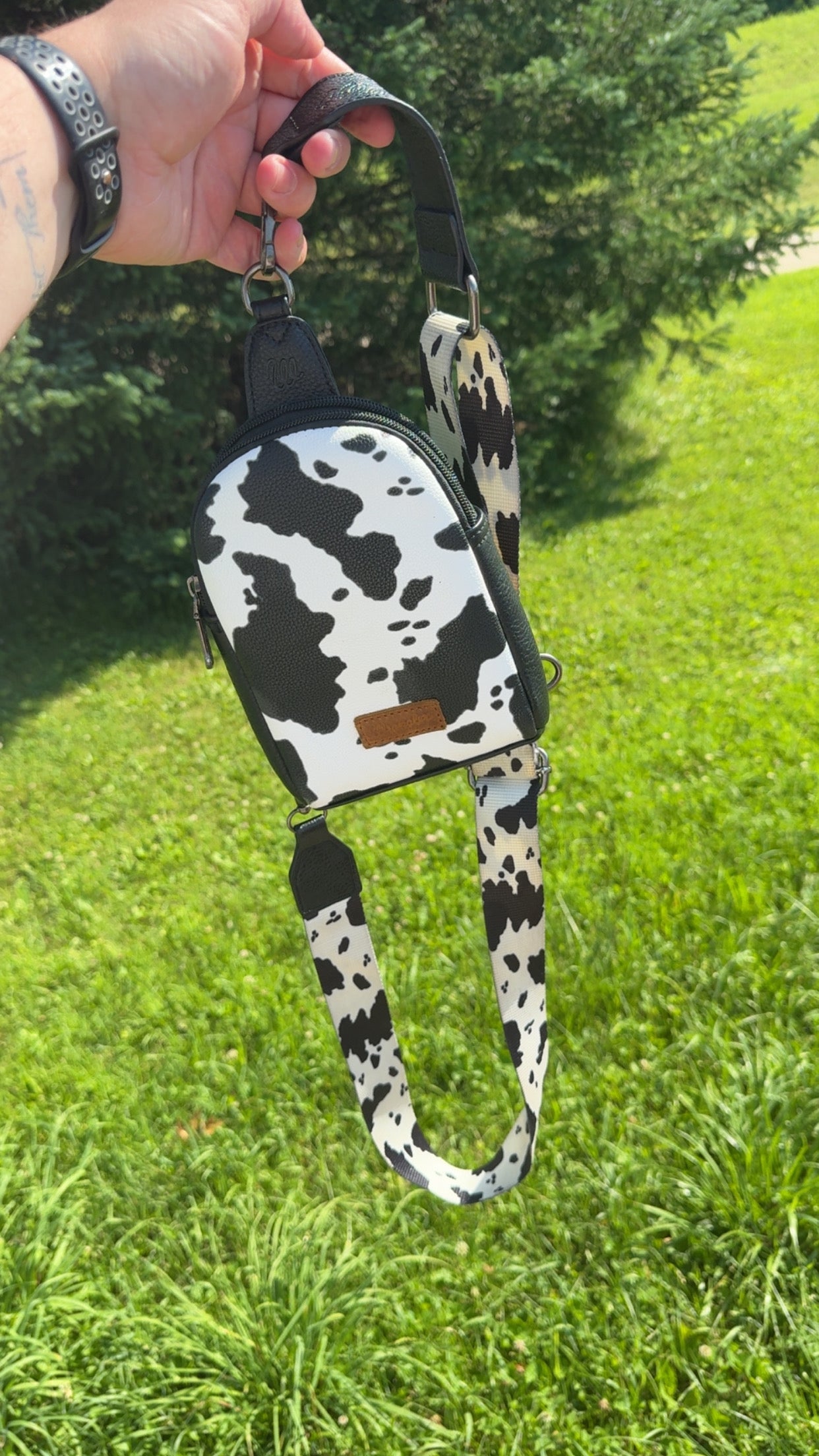 Black and White cow Sling