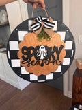 Spooky Season Door Hanger